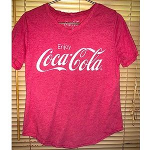 Enjoy Coca-Cola graphic T-shirt sz M advertising